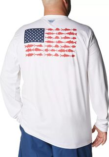 Мужская рубашка с длинным рукавом Columbia PFG Terminal Tackle Fish Flag
