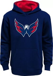 Outerstuff Темно-синий пуловер с капюшоном NHL Youth Washington Capitals Prime Alternative