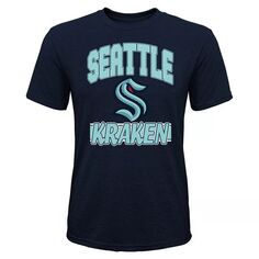 Outerstuff Темно-синяя футболка NHL Youth Seattle Kraken All Time Gre8t