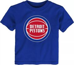 Outerstuff Футболка с логотипом программы Nike Toddler Detroit Pistons Royal