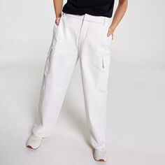 Calia Женские брюки-карго с высокой посадкой и карманами