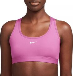 Женский спортивный бюстгальтер без подкладок с легкой поддержкой Nike Swoosh Light