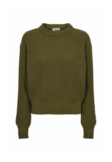 Вязаный свитер MIKALA Minimum, цвет avocado