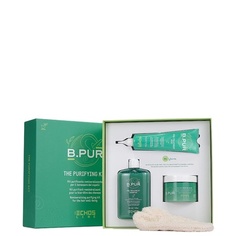 Echosline B.Pur Очищающий реминерализирующий шампунь, грязевой набор и маска