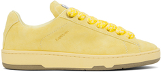Желтые замшевые кроссовки Curb Lite Lanvin