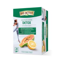 Big-Active, Детокс-очищение, пищевая добавка, 20 пакетиков по 2 г, 40 г Inne