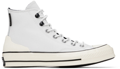Белые кожаные кроссовки Chuck 70 Converse