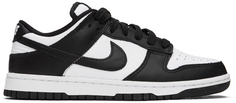 Черно-белые кроссовки Dunk Low Retro в стиле ретро Nike