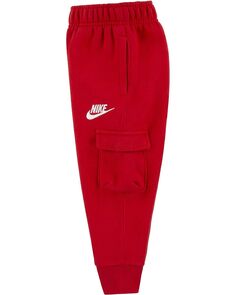 Брюки Nike Club Fleece Cargo Pants, цвет University Red