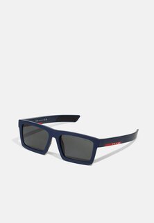 Солнцезащитные очки Unisex Prada Linea Rossa, цвет matte blue