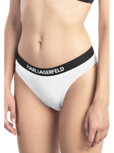 Плавки бикини Karl Lagerfeld, белый