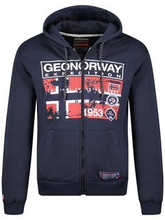 Толстовка Geographical Norway Gyan, темно синий