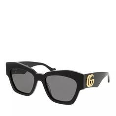 Солнцезащитные очки gg1422s black-black-grey Gucci, черный