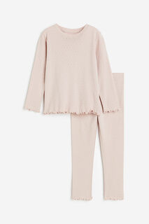 Пижамы из джерси H&amp;M, розовый H&M