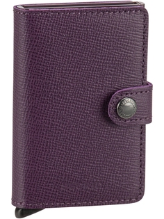 Кошелек Secrid Mini Crisple, фиолетовый