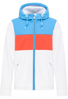 Куртка DreiMaster Softshelljacke, цвет Retroblau Weiss