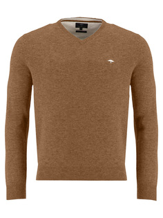 Пуловер FYNCH HATTON Woll, светло коричневый