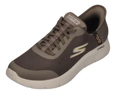 Низкие кроссовки Skechers Low GO WALK FLEX HANDS UP 216324, коричневый