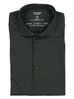 Рубашка OLYMP Level 5 Body fit, темно зеленый
