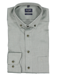 Рубашка OLYMP Luxor Modern fit, серый