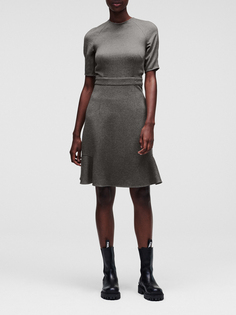 Платье Karl Lagerfeld, серый
