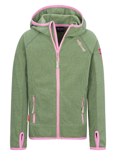 Флисовая куртка Trollkids Sandefjord, зеленый
