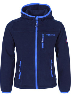 Флисовая куртка Trollkids Stavanger, темно синий