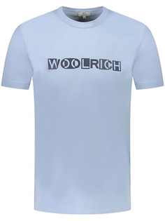 Футболка Woolrich Intarsia, светло-синий