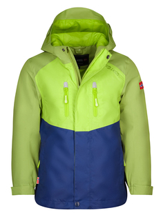 Функциональная куртка Trollkids Nusfjord, цвет Grün/Dunkelblau