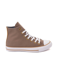 Женские кроссовки Converse Chuck Taylor All Star Hi в полоску с узором елочка, цвет Mud Mask/Trek Tan