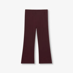 Расклешенные брюки эластичной вязки с эластичной талией 3–9 лет Whistles, фиолетовый