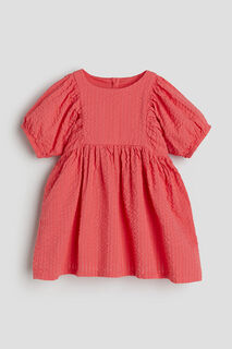 Платье из хлопка сирсакер H&amp;M, красный H&M