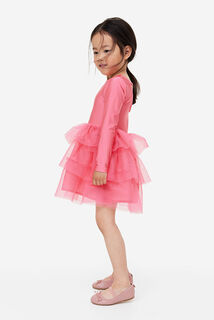 Платье-юбка из тюля H&amp;M, розовый H&M