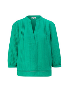 Блуза s.Oliver, зеленый