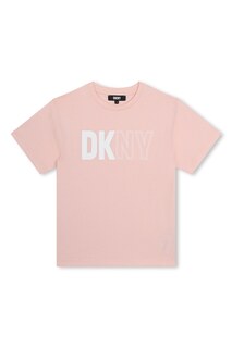 Футболка с логотипом Dkny, розовый