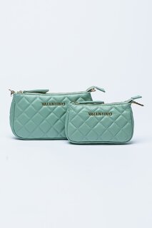 Стеганая сумка Ocarina Valentino Bags, зеленый