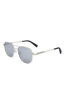 Солнцезащитные очки-авиаторы с толстыми линзами Ermenegildo Zegna, серый