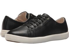 Кроссовки Cole Haan Grand Crosscourt Sneaker, цвет Black Leather/White