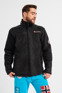Флисовая куртка Usine на молнии Geographical Norway, черный