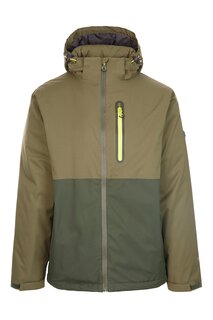 Стеганая зимняя куртка Iggley с капюшоном Trespass, зеленый