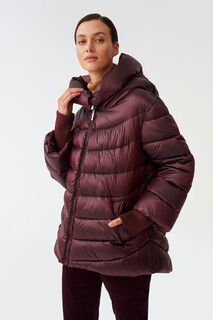 Зимняя куртка Emikia с капюшоном и стеганым эффектом Tatuum, фиолетовый