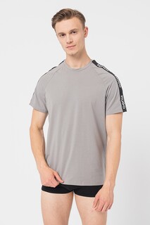 Спортивная домашняя рубашка с рукавами реглан Hugo, серый