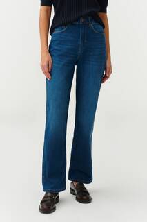Укороченные джинсы с высокой талией Tatuum, синий