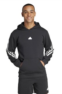 Толстовка с 3 полосками Future Icons Adidas Sportswear, черный