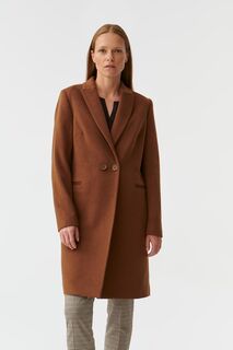 Пальто Sovia из шерсти Tatuum, коричневый