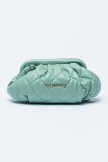 Стеганый клатч Ocarina Valentino Bags, зеленый