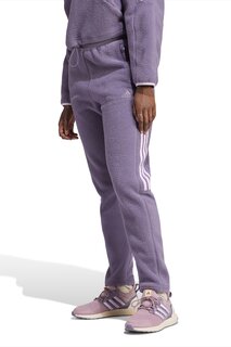 Спортивные брюки Tiro из плюша Adidas Sportswear, фиолетовый