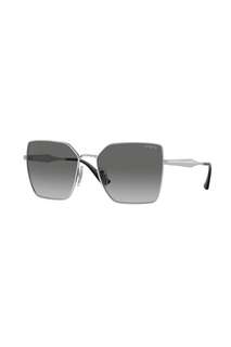 Солнцезащитные очки с градиентом Vogue, серебряный