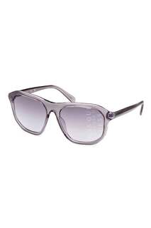 Солнцезащитные очки прямоугольной формы с градиентом Guess, прозрачный