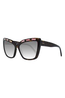 Солнцезащитные очки «кошачий глаз» с градиентом Emilio Pucci, коричневый